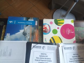 Pack oposiciones física y química Andalucia