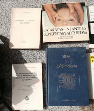 Lote de 10 libros de Oftalmología, Estrabismo