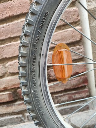 Bicicleta infantil Btwin 20 azul
