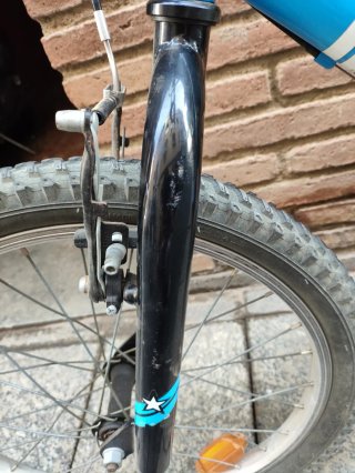 Bicicleta infantil Btwin 20 azul
