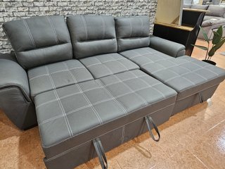Sofá Cama Chaiselongue de 256cm con Arcón