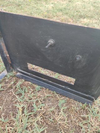 Puerta horno artesanal con pirómetro