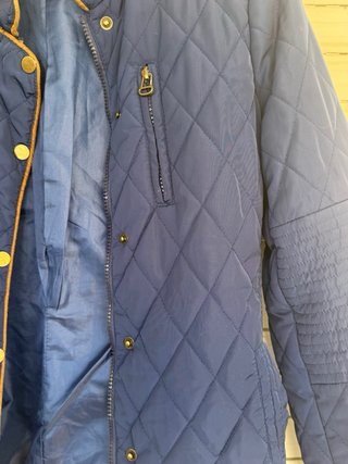 Chaqueta acolchada Massimo Dutti azul Talla S