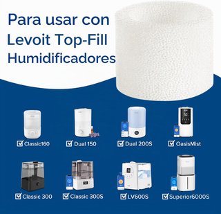 Filtro de repuesto para humidificador LEVOIT