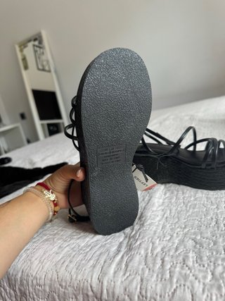 Sandalias negras Lefties nuevas