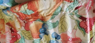 Cortinas Estampado Frutas Multicolor