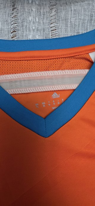 Camiseta Valencia Adidas 2014 Naranja