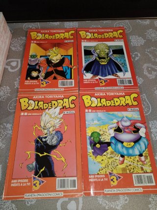 Lote 24 comics Bola de Drac Z Edicio Vermella