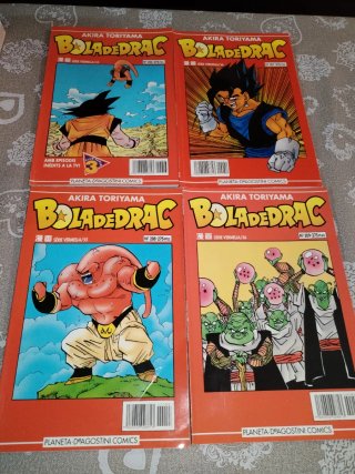 Lote 24 comics Bola de Drac Z Edicio Vermella