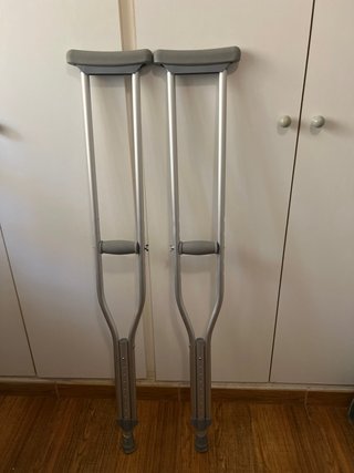 Muletas axilares extensibles para adultos 30€