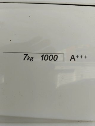Lavadora Balay 7kg 1000 rpm A+++