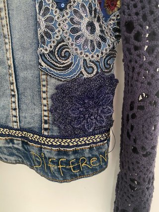 Chaqueta Desigual Talla M Vaquera