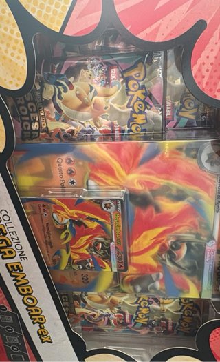 Pokémon ASCESA EROICA mega Emboar EX ITA