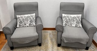 Butacas ergonómicas extensibles (2 unidades)