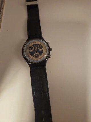 Orologio Swatch Chrono Silver Star SCN102