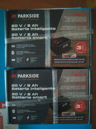 2 Batterie Parkside Performance 8Ah X20V TEAM