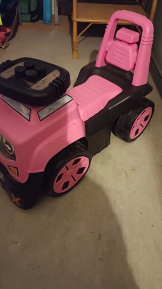 Correpasillos Coche Jeep Rosa