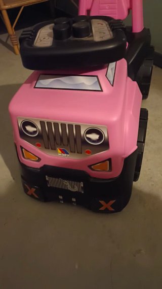 Correpasillos Coche Jeep Rosa