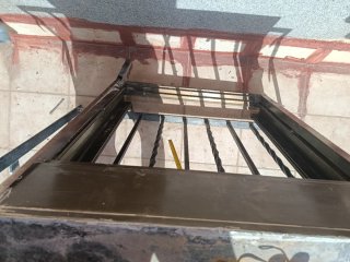 Reja y Marco de Ventana Metálico
