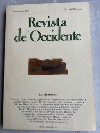 Lote de 8 Revista de Occidente con núms Extraordin