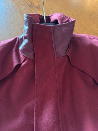 Cazadora Scalpers Mujer Roja, burdeos