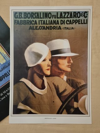 Portfolio di manifesti d'arte Borsalino