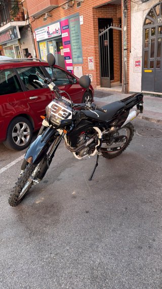 Husqvarna TE 510 Enduro Negra