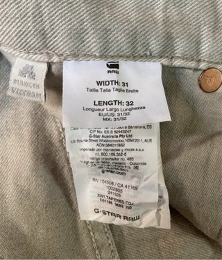 Pantalón vaquero de hombre de G-Star Raw (W31/L32)