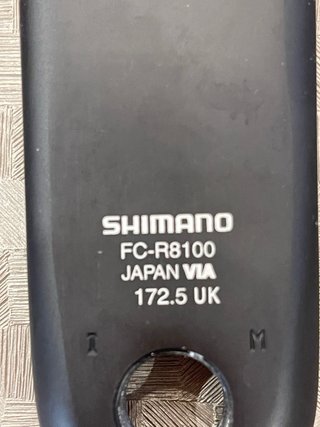 Bielas Shimano Ultegra R8100 12v Hollowtech II 172