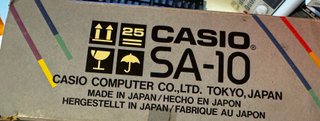 Teclado Casio Tone Bank SA-10