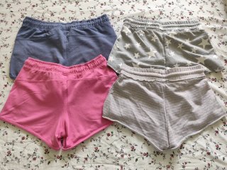 Lote 4 shorts mujer verano