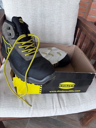 Botas de seguridad Diadora Utility negras/grises