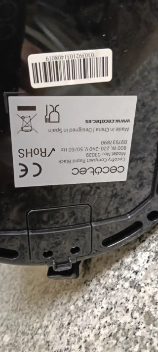 Freidora de aire cecotec