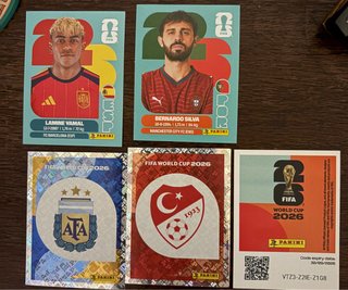Cromos Mundial FIFA 2026: Lamine Yamal, Bernardo S