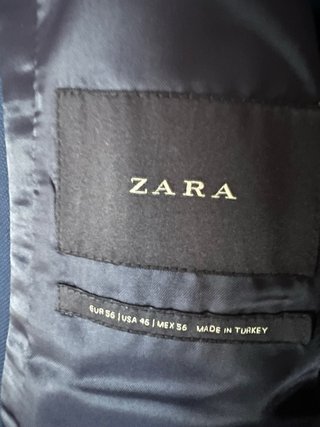 Traje de chaqueta azul hombre