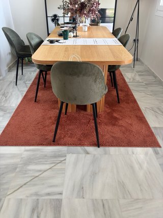 Alfombra terracota 160x230 cm