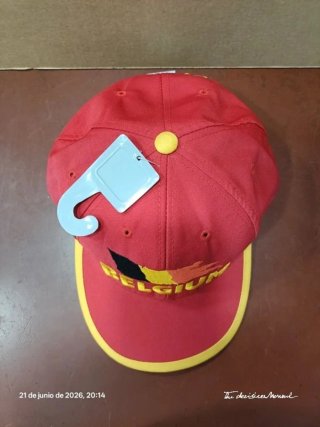 Gorra Bélgica Mundial Francia 98 Vintage