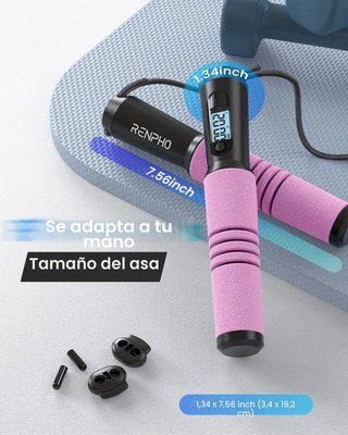 Cuerda Saltar RENPHO Smart con Contador