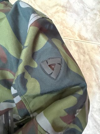 Chaqueta Moto Revit Talla L Camuflaje H2O
