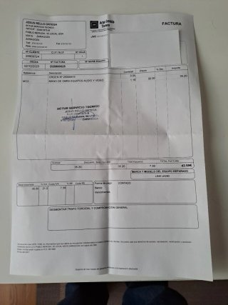 Etapa de potencia Linn LK280 Negra
