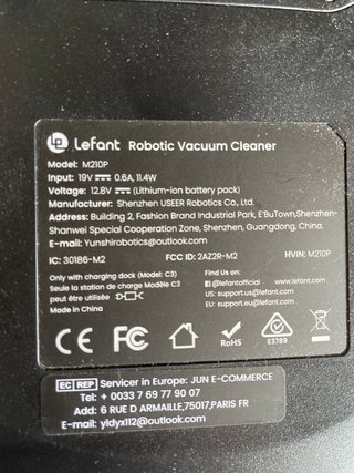Aspiradora Robot Inteligente Lefant