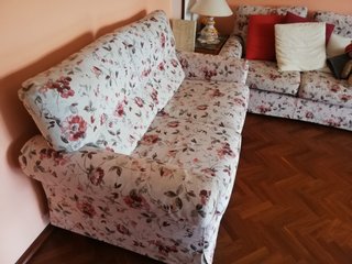 Divano 2 posti sfoderabile