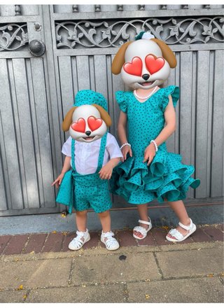 Traje de gitana niña y niño