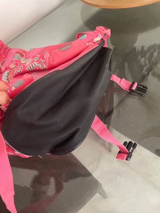 Mochila escolar tipo cartera cupcakes