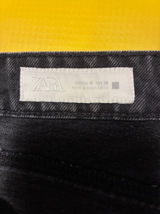 Falda pantalón Zara negra