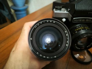 Fotocamera Kiev 60 fatta revisionare