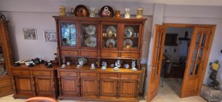 Conjunto comedor rustico
