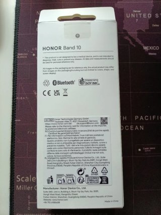 Smartwatch HONOR Band 10 Negro/Plateado