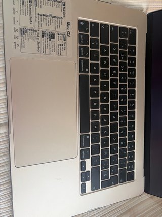 MacBook Air 15,3” M2 8GB RAM 256GB SSD