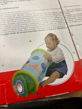Sophie la Girafe – Cofre Estimulación de los Sentidos 3 Juguetes desde 3 Meses – Rodillo, Pelota de